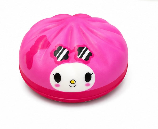 Pink Bun Squish Pop